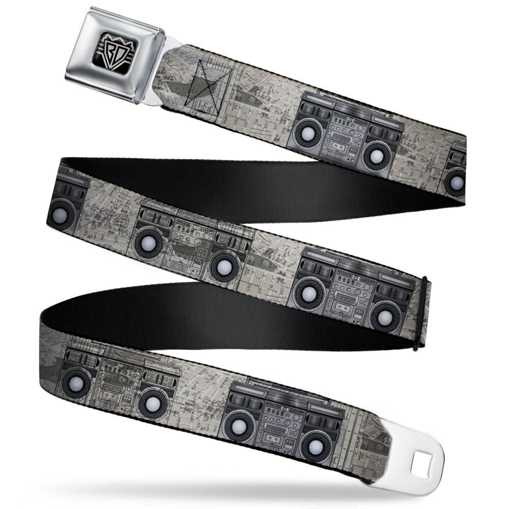 2016 Seatbelt Belt - Boombox - 1.0" Wide - 20-36 Inches in Length